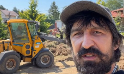 Verica i Veljko kopaju ogroman bazen na Avali: Stigli bageri na velelepno imanje (FOTO)