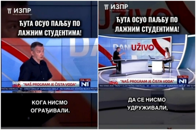 Ćuta osuo paljbu po lažnim studentima: Nije štedeo reči, evo šta im je poručio! (VIDEO)