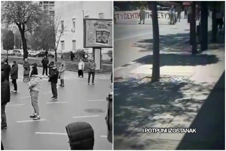 Tresla se gora, rodio se miš: Blokaderi danima najavljivali "megdan" sa pristalicama SNS u Bogatiću, a na kraju se nisu ni pojavili (VIDEO)