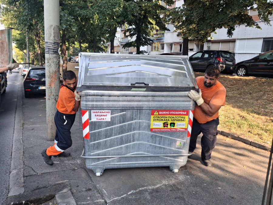 Velika zamena kontejnera na Zvezdari: Stiglo 177 novih, a „džambo“ tek dolaze na red
