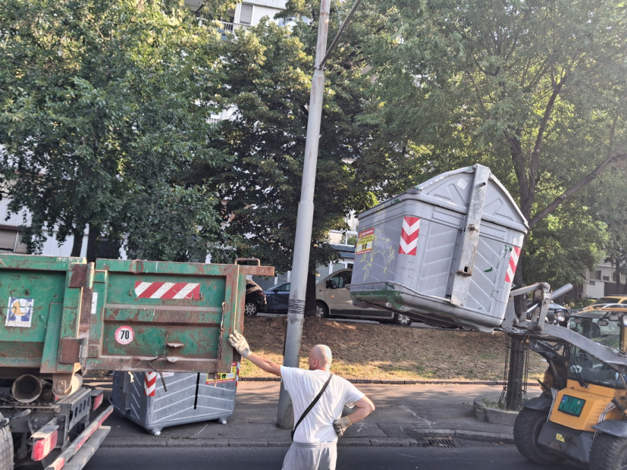 Velika zamena kontejnera na Zvezdari: Stiglo 177 novih, a „džambo“ tek dolaze na red