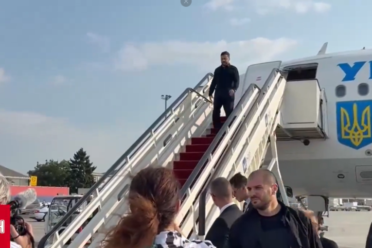 Vladimir Zelenski stigao u Srbiju! Odmah se oglasio po sletanju u Beograd: Važni razgovori su pred nama