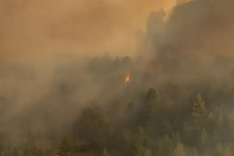 Ovako izgleda borba sa vatrenom stihijom: 26 sati leta i čak 270 tona vode bačeno na požar iznad Deliblatske peščare (VIDEO)
