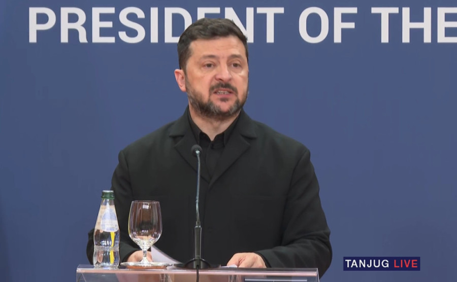 Vučić: Verujem da će biti ispunjeno sve o čemu smo pričali; Zelenski: Dobrotu Srba nećemo zaboraviti (FOTO/VIDEO)