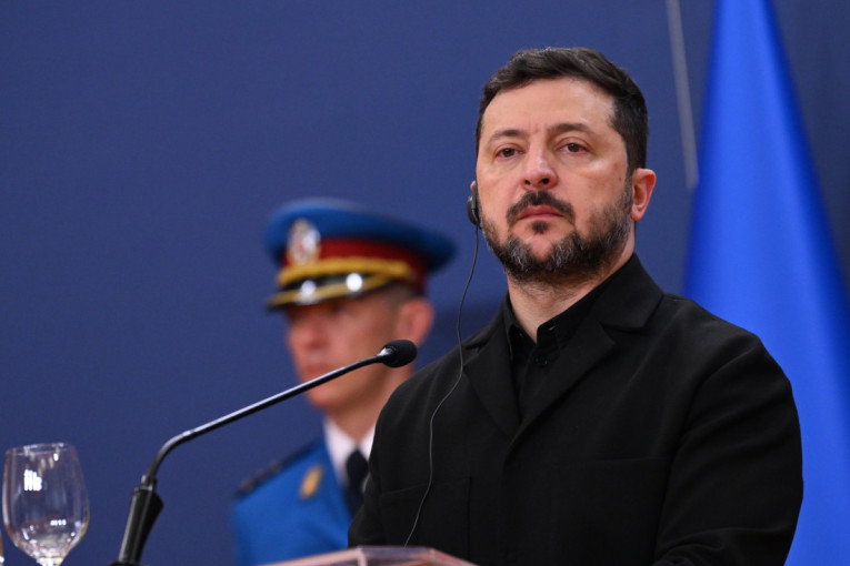 Zelenski u Beogradu rekao samo jednu rečenicu o Kosovu i razbesneo Albance: Odmah ga napali!