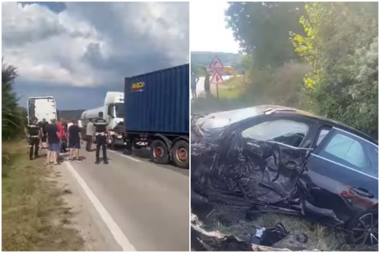 Udes na putu Niš–Svrljig napravio haos: Evo šta se desilo! (VIDEO)