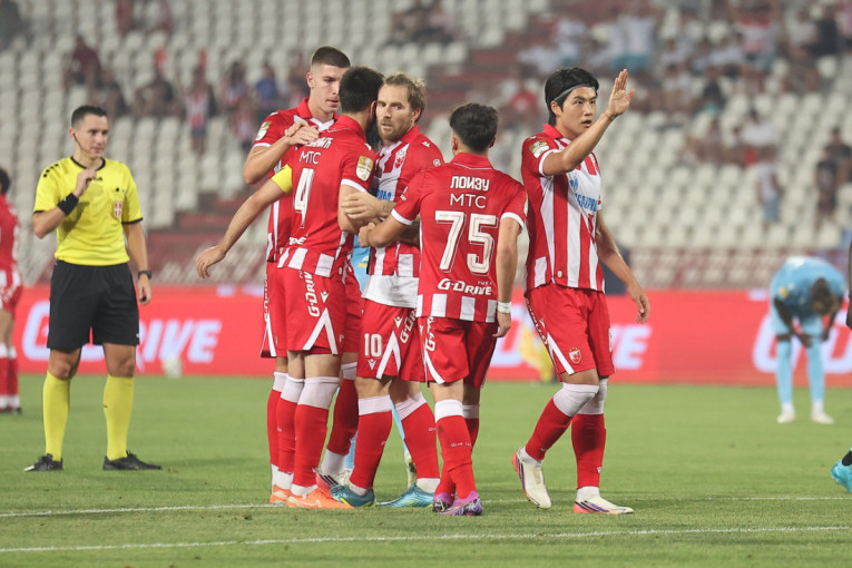 Crvena zvezda - Novi Pazar: Katai za 1:0, posle mnogo pokušaja (FOTO/VIDEO)