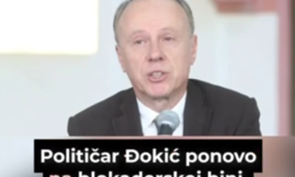 Đokić sve dublje u politici! Rektor ponovo na blokaderskoj bini, u Vrbasu govorio pred svega nekoliko stotina ljudi (VIDEO)