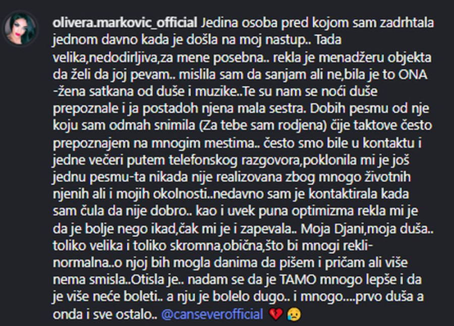 Preminula čuvena Džansever: Poznati se opraštaju od jedne od najpoznatijih pevačica romske muzike