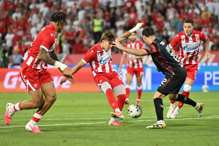 Crvena zvezda - Hapoel 0:0: Stanković dobio crveni karton!
