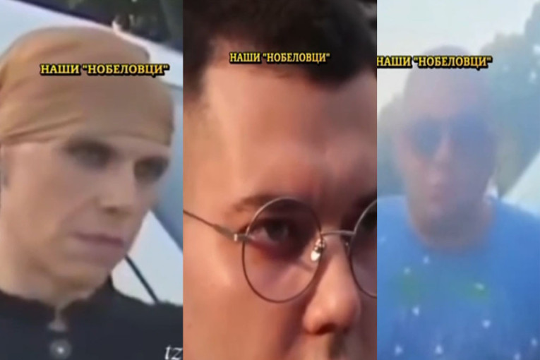 Da li su ovo naši Nobelovci? Jedan se valja po travi, drugi rektora nazvao "Đokicom"! (VIDEO)