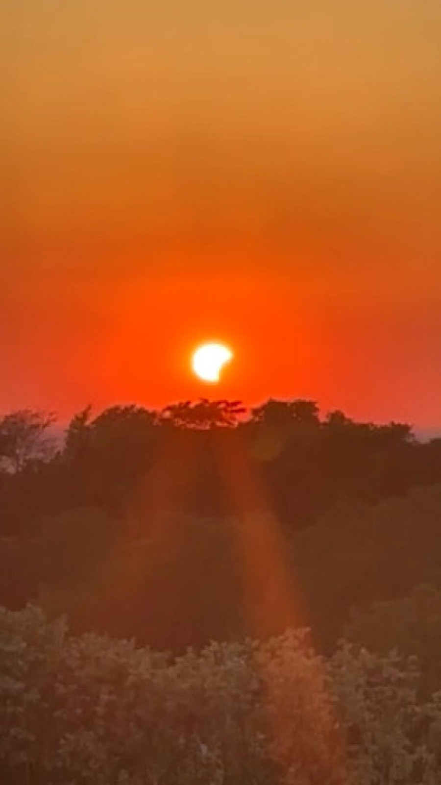 Beograđani gledali u nebo bez daha! Sunce "nestajalo" pred njihovim očima, ovako je izgledao spektakl (FOTO/VIDEO)