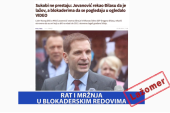 Rat i mržnja u blokaderskim redovima