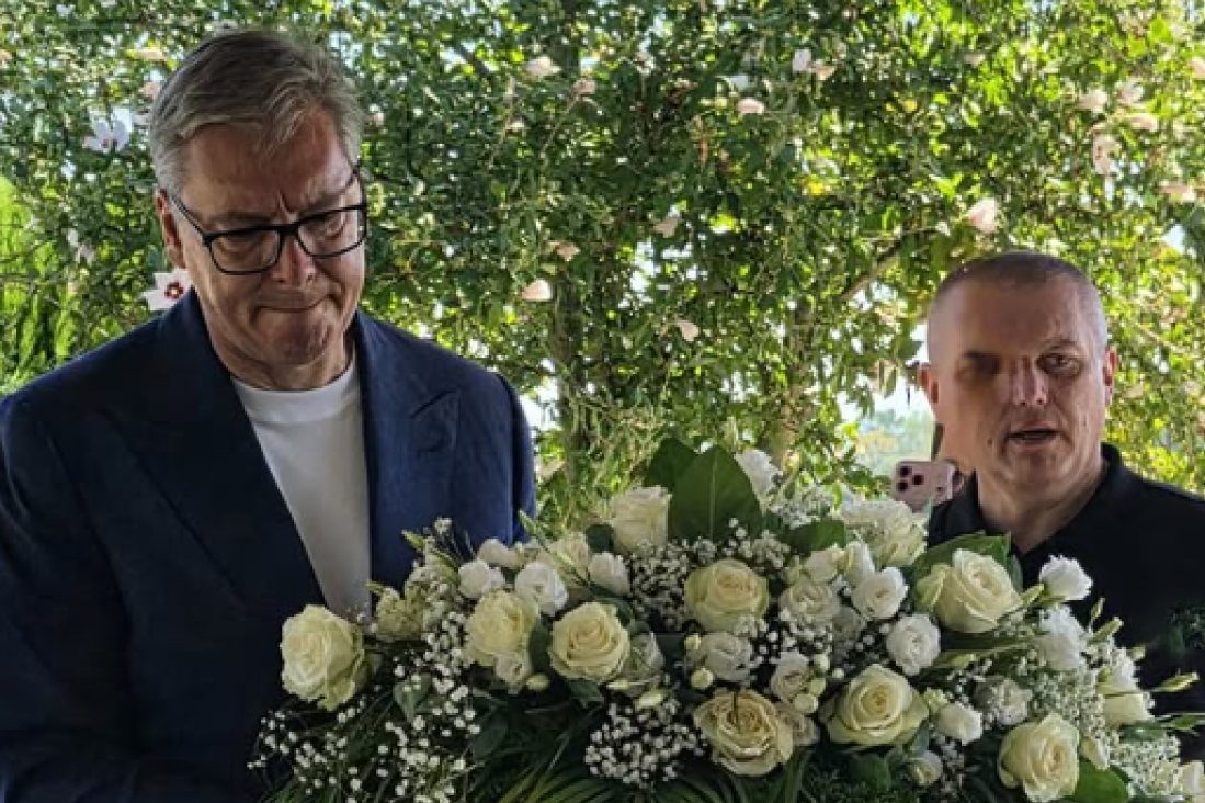 Vučić obišao Palmin grob: Veliki čovek, meni nedostaje, a Srbiji još više