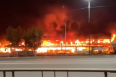 Ukrajinci udarili jako! Bukti požar u važnoj ruskoj luci (VIDEO)