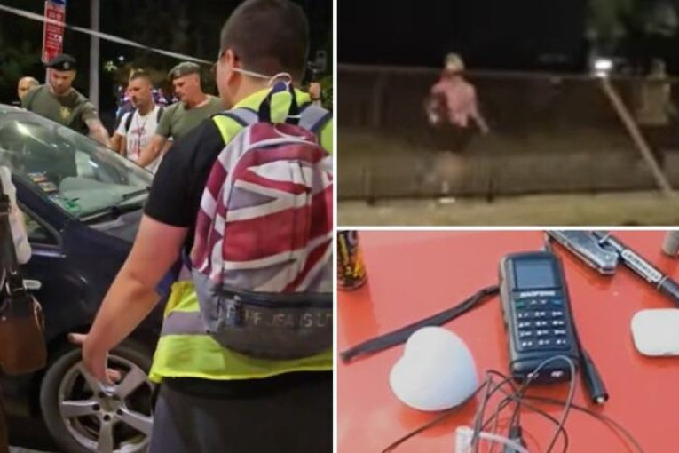 Haos na blokaderskom protestu u Valjevu! Policija pronašla noževe, palice, elektrošoker i suzavac, 11 osoba privedeno! (VIDEO)