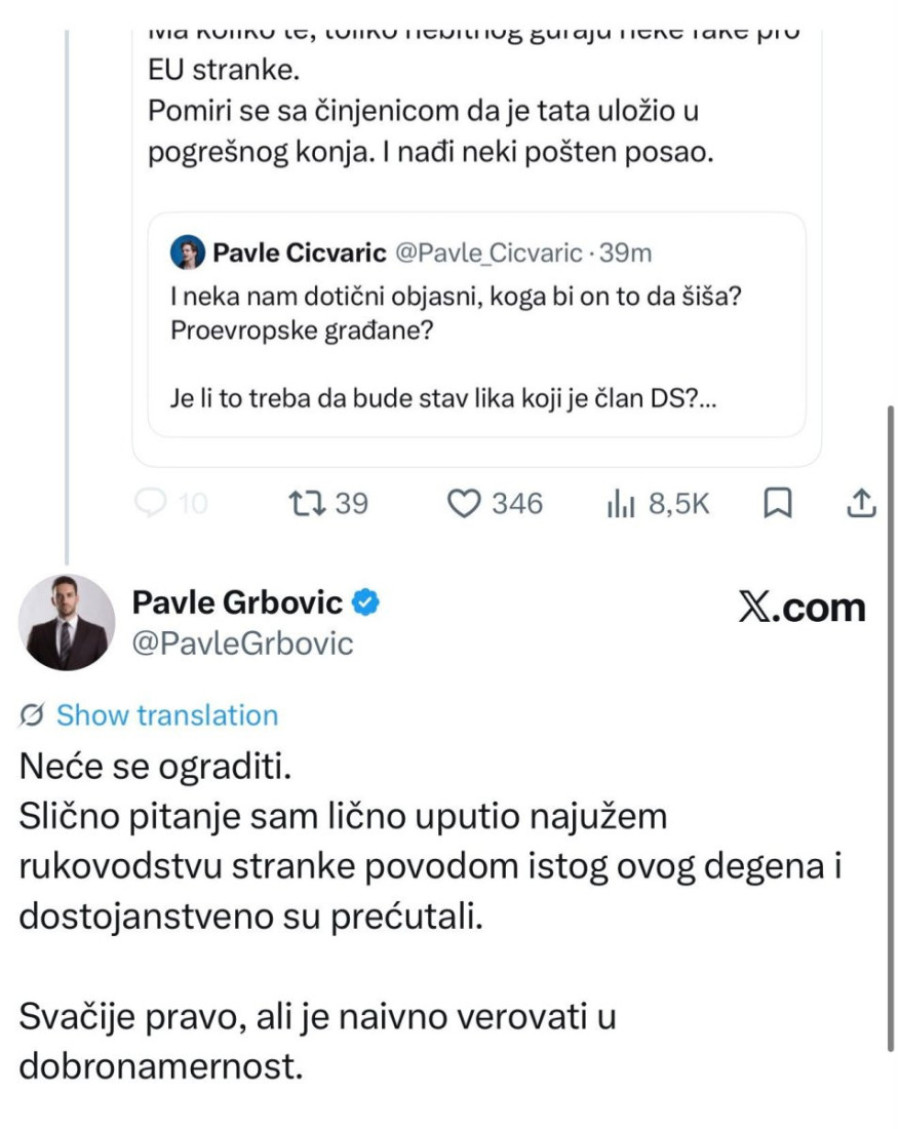 Udario svoj na svoga! Poruka o šišanju žena izazvala potres u Demokratskoj stranci -  ne zna se ko koga više pljuje (FOTO)