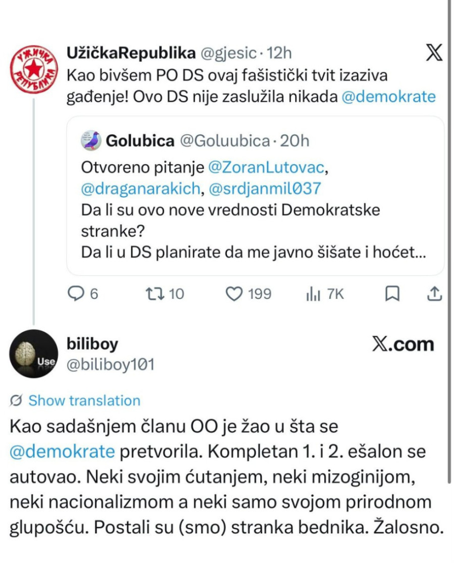 Udario svoj na svoga! Poruka o šišanju žena izazvala potres u Demokratskoj stranci -  ne zna se ko koga više pljuje (FOTO)