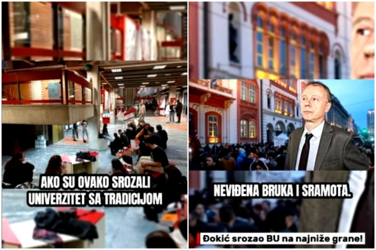Sunovrat Beogradskog univerziteta! Đokić i blokaderi ga srozali na Šangajskoj listi, posledice su stigle na naplatu (VIDEO)