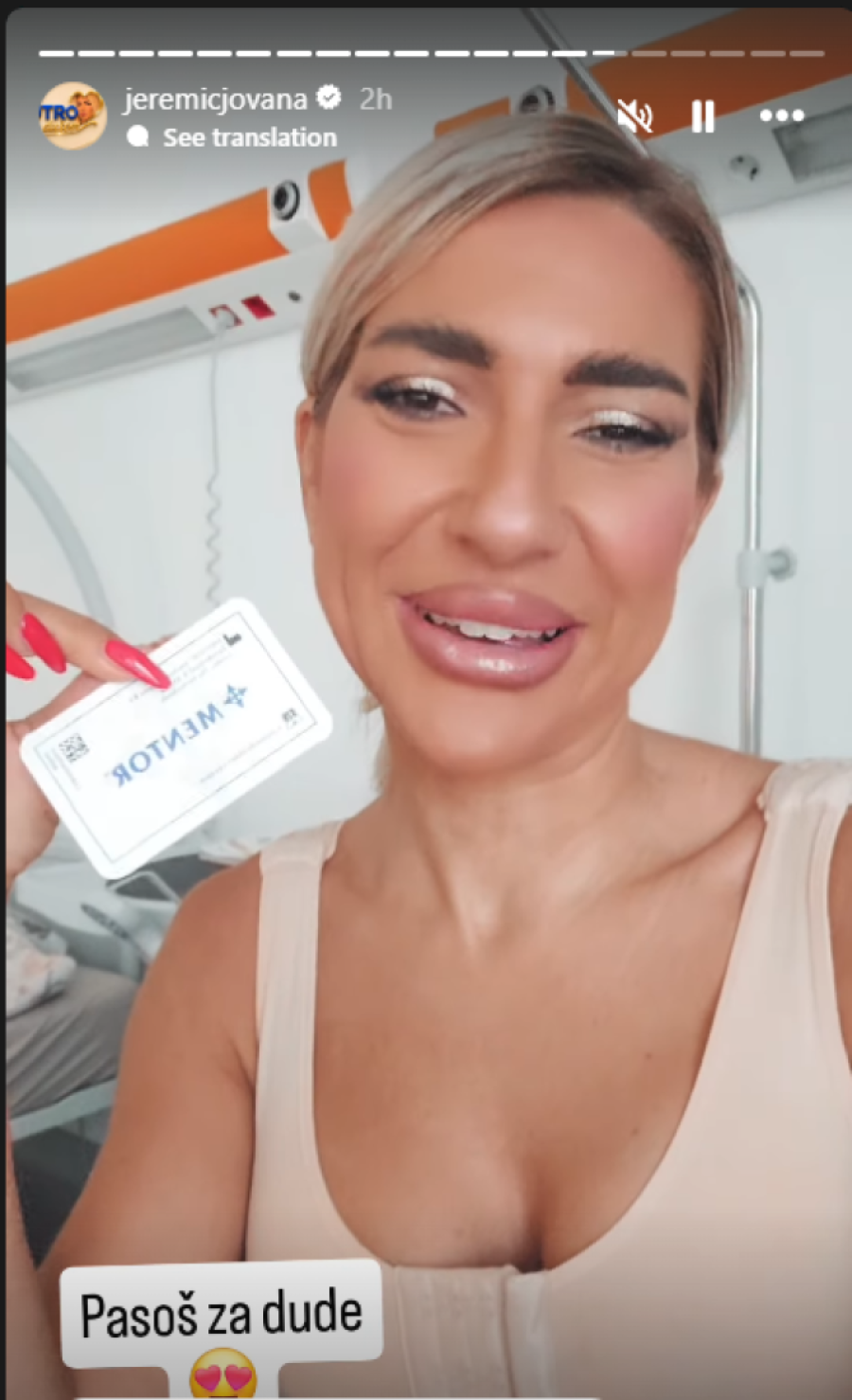 Pasoš za dude! Oglasila se Jovana Jeremić, ne prestaje da šokira novim informacijama o silikonima