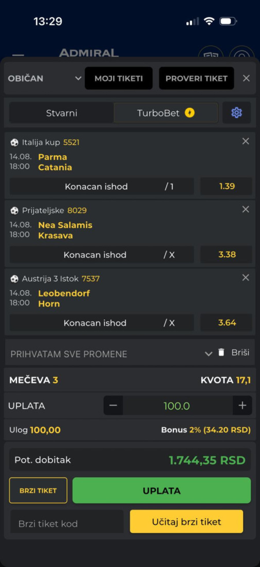 AdmiralBet highlights - najvažniji momenti sa meča na jednom mestu