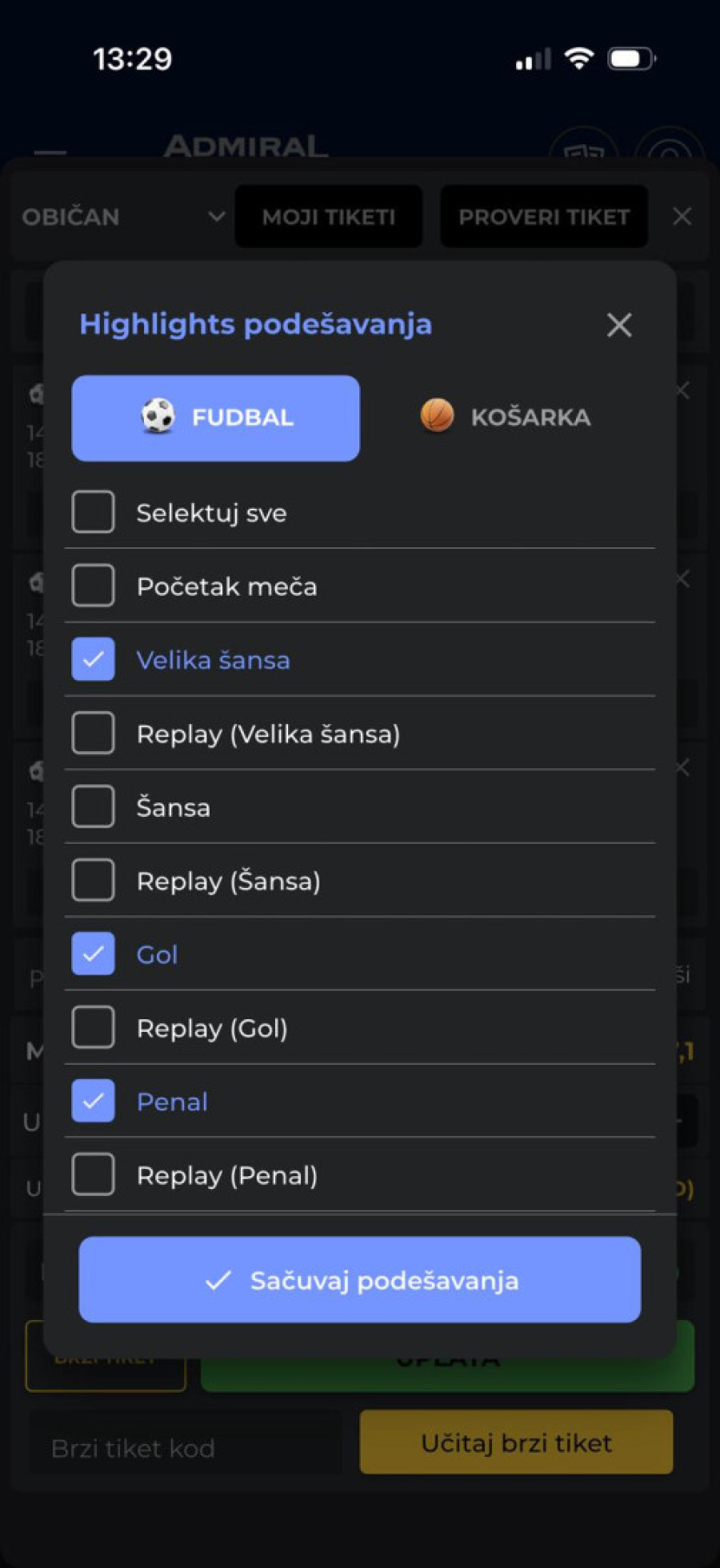 AdmiralBet highlights - najvažniji momenti sa meča na jednom mestu