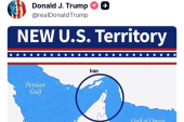Nova provokacija za Iran: Tramp objavio mapu i nazvao Ormuski moreuz "novom američkom teritorijom"