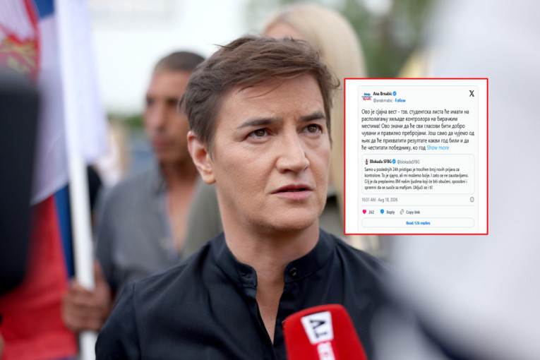Ana Brnabić odgovorila blokaderima: Sjajna je vest da ćete imati hiljade kontrolora, još samo da prihvatite...