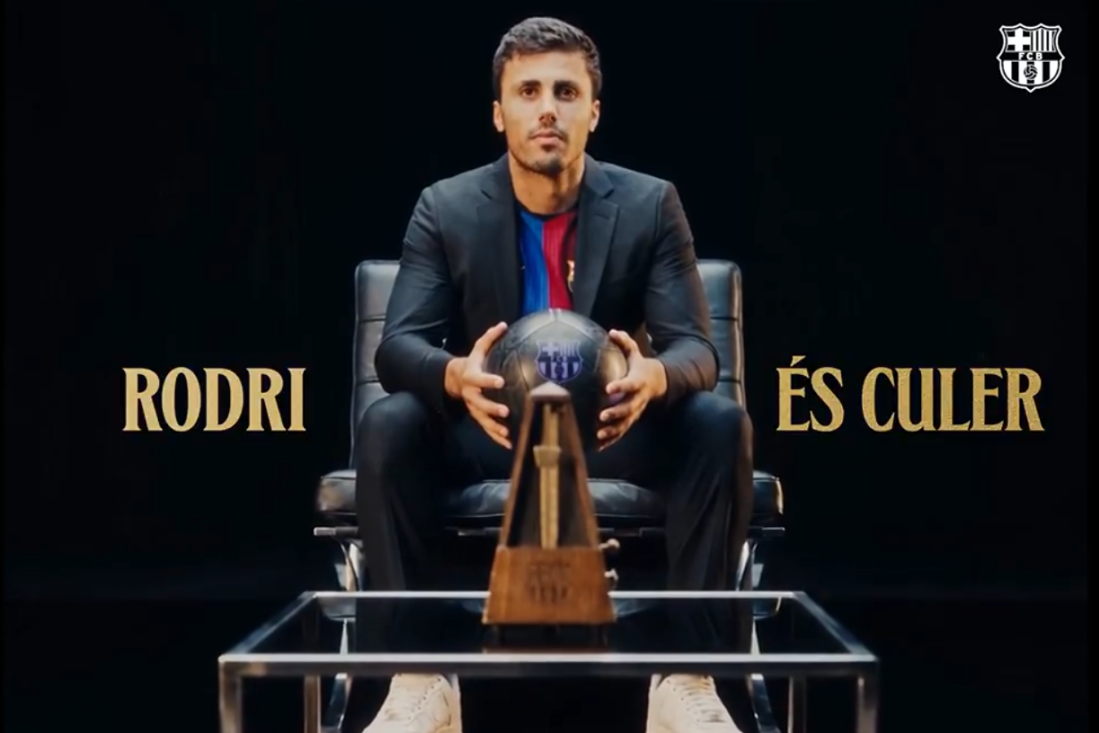 Rodri je Barsin: Svetski šampion je novi "general" Katalonaca!