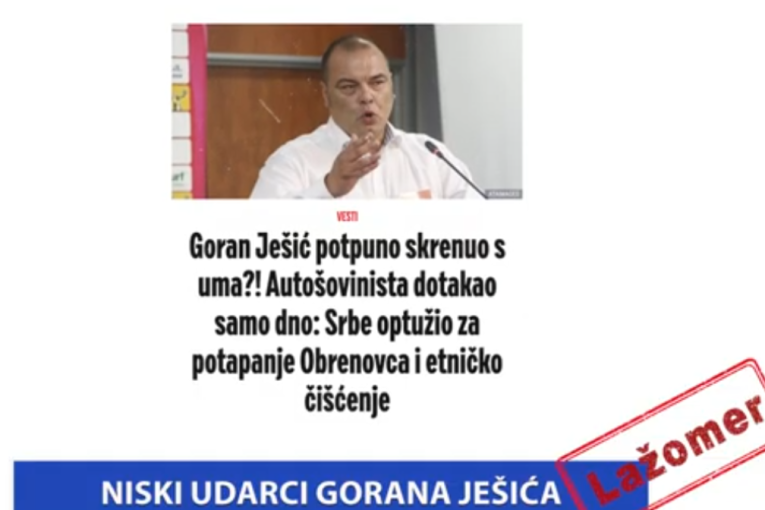 Niski udarci Gorana Ješića (VIDEO)