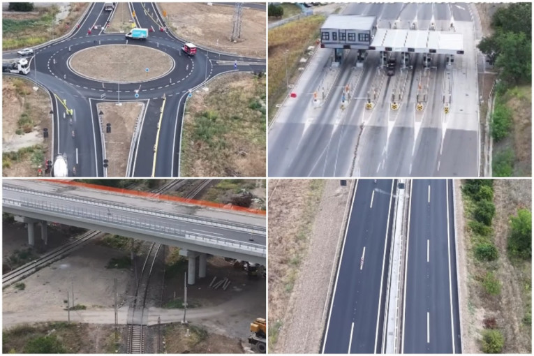 Ovako danas izgleda istok Srbije: Novi most preko pruge blista kao pista! (VIDEO)