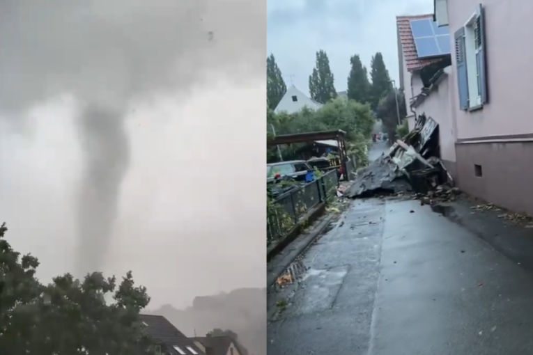Snažna oluja pogodila Nemačku! Vetar čupao drveće, ima mrtvih (VIDEO)
