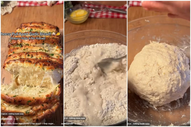 Recept dana: Hleb koji se ne seče, već kida rukama - između slojeva krije sir i mirisni puter (VIDEO)