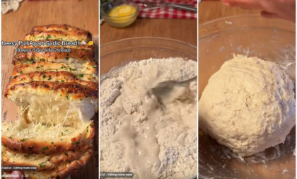 Recept dana: Hleb koji se ne seče, već kida rukama - između slojeva krije sir i mirisni puter (VIDEO)
