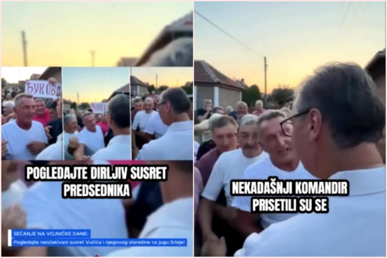 "Svet je mali!" Vučić posle skoro 40 godina sreo svog četnog starešinu: "Neka svi znaju, ja sam vas prvi izabrao!" (VIDEO)