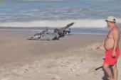Eksploziv pronađen na plaži! Bio u delovima drona, hitno izvršena detonacija