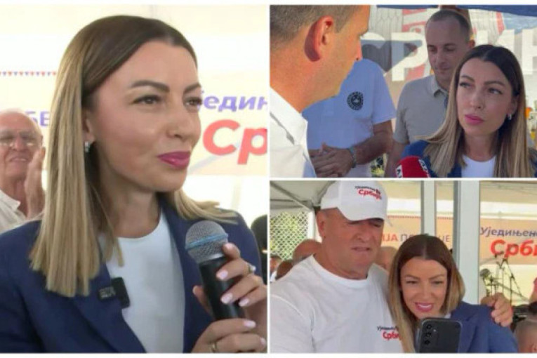 Ministarka Mesarović u Progoreocima: Ne želimo podele, želimo Srbiju u kojoj su vatrogasci, policajci i građani heroji!