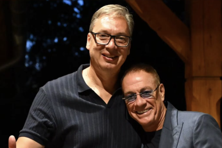 Vučić ugostio Žan-Kloda Van Dama u Beogradu: Srdačan susret uz razgovor o Srbiji, filmu i sportu