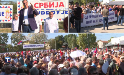 Velika ulaganja stižu u Raški okrug! Vučić: "Na koju god stranu da krenete, ići ćete auto-putem" (FOTO/VIDEO)