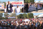 Vučić u Kraljevu: Završene procedure oko mosta na Ibru, 2 miliona je potrebno da se uloži (FOTO/VIDEO)