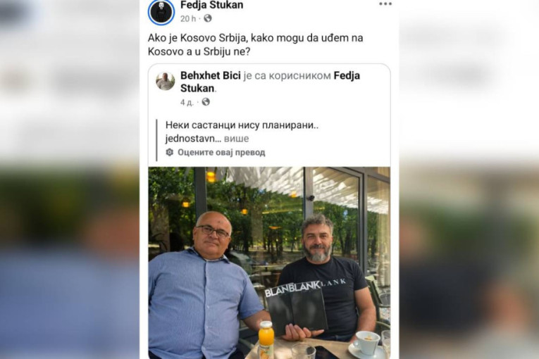 Blokaderska zvezda i snajperista tzv. Armije BiH poručuje da Kosovo nije Srbija