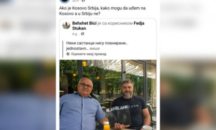 Blokaderska zvezda i snajperista tzv. Armije BiH poručuje da Kosovo nije Srbija