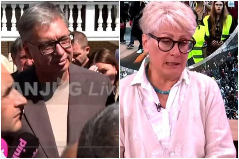"Ona mrzi sve što je srpsko": Vučić činjenicama nokautirao Aidu Ćorović (VIDEO)