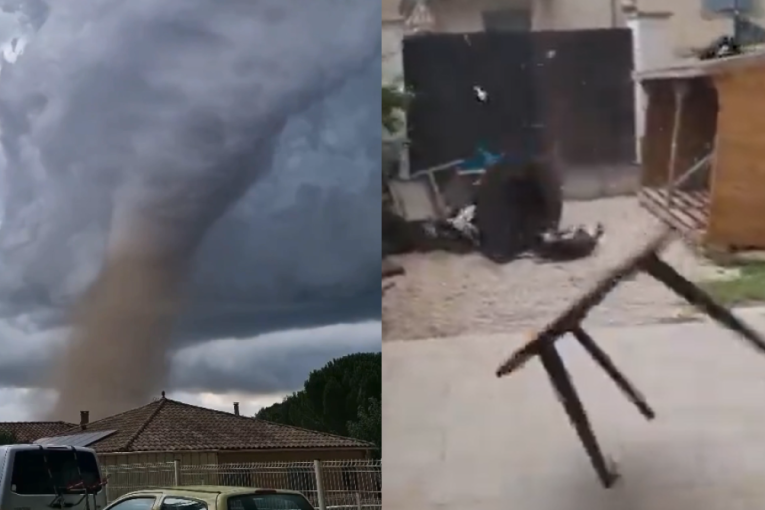 Tornado razorio selo u Francuskoj! Povređeno 40 ljudi, na trudnicu se srušila kuća (VIDEO)