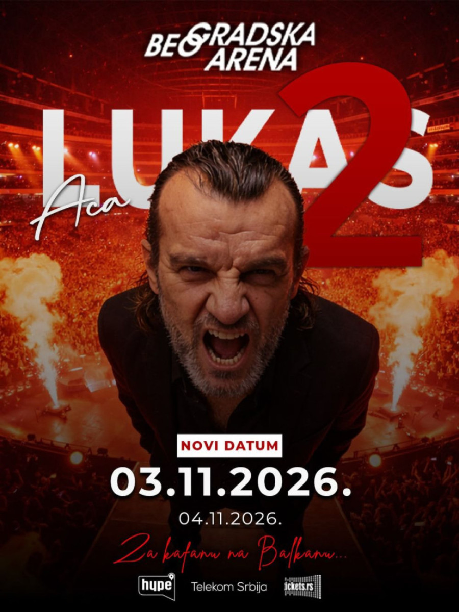 Dve noći, dva spektakla, jedan Lukas! Osvojiće Arenu 3. i 4. novembra: Sprema se što region još nije video!