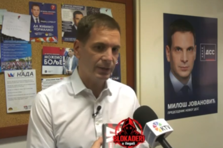 Jovanović okrenuo leđa studentima koje je podržavao: Sada pere ruke i za sve krivi njih (VIDEO)
