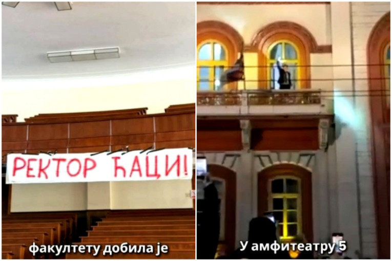 Opšti razdor i haos na Pravnom fakultetu: Blokada se ozbiljno uzdrmala iznutra (VIDEO)