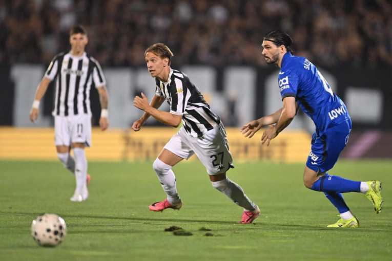 Partizan - Hetafe: Podrhtavaju tribine u Humskoj, Sek pogodio stativu!