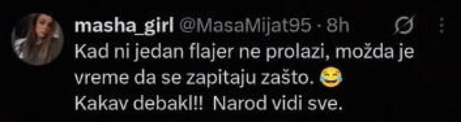 Neviđeni debakl blokadera! Skupili se da dele propagandni materijal, narod ih zaobilazi u širokom luku i okreće glavu (VIDEO)