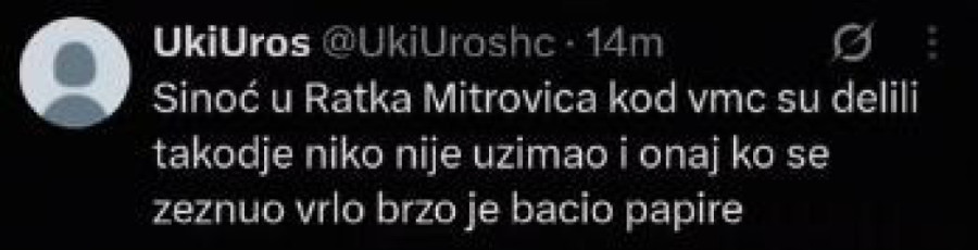 Neviđeni debakl blokadera! Skupili se da dele propagandni materijal, narod ih zaobilazi u širokom luku i okreće glavu (VIDEO)